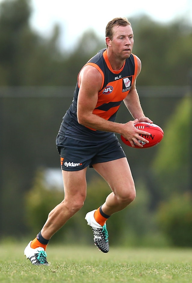 AFL 2016 Training - GWS Giants Intra-Club Match Steve Johnson will make his first competitive appearance for the Giants this Friday - ${keywords}